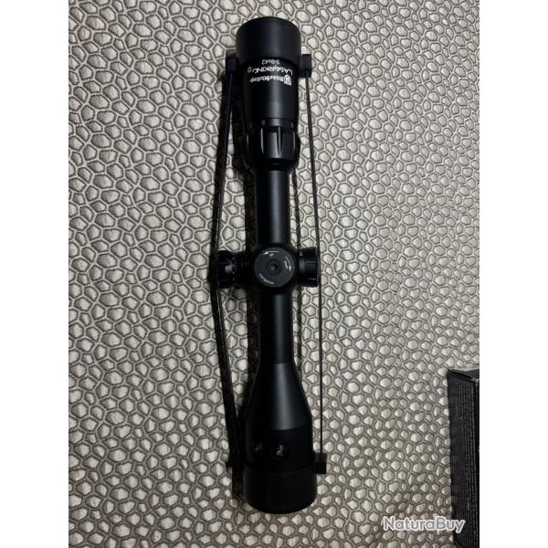 Lunette Nikko Stirling Laserking 3-9x42 MilDot Avec Laser
