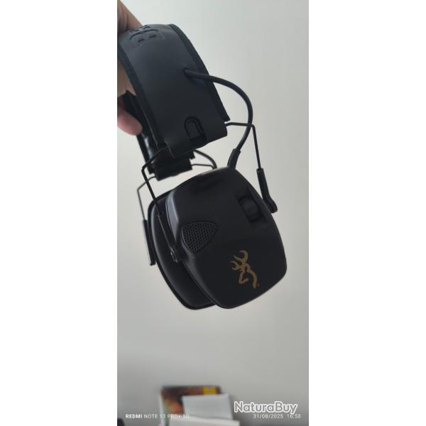 Casque browning électronique