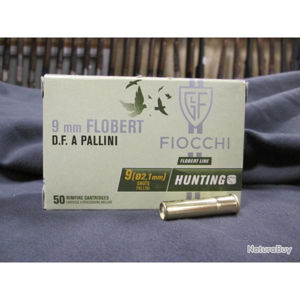 50 cartouches 9mm Flobert no9