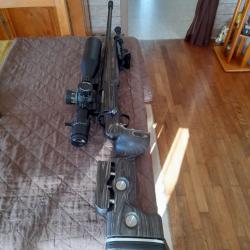X-bolt 308 win SF varmint fluté fileté M18x100 crosse GRS
