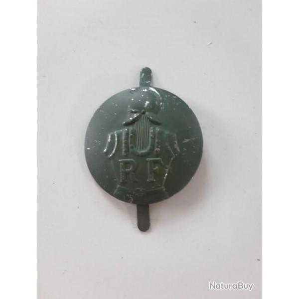 COCARDE MÉTALLIQUE POUR CASQUE ADRIAN,MODELE DU GENIE