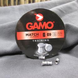 500 plombs 4.5mm Match Classic de GAMO