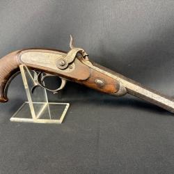 PISTOLET À PERCUSSION MODÈLE 1833 D'OFFICIER 1er type
