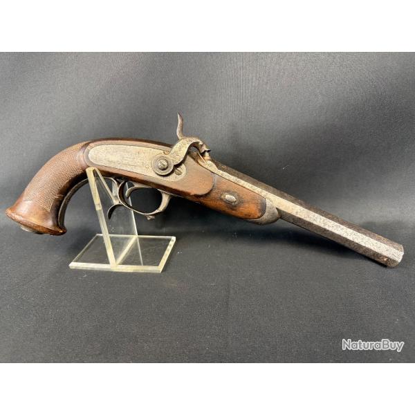 PISTOLET  PERCUSSION MODLE 1833 D'OFFICIER 1er type