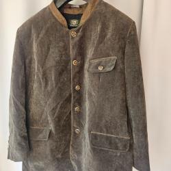 Veste autrichienne en velours avec martingale dans le dos OS TRACHTEN