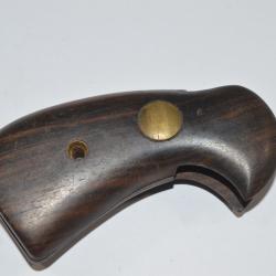 Plaquette pour revolver / pistolet bois à identifier Webley / Colt / Smith & Wesson  ASTRA (20A)