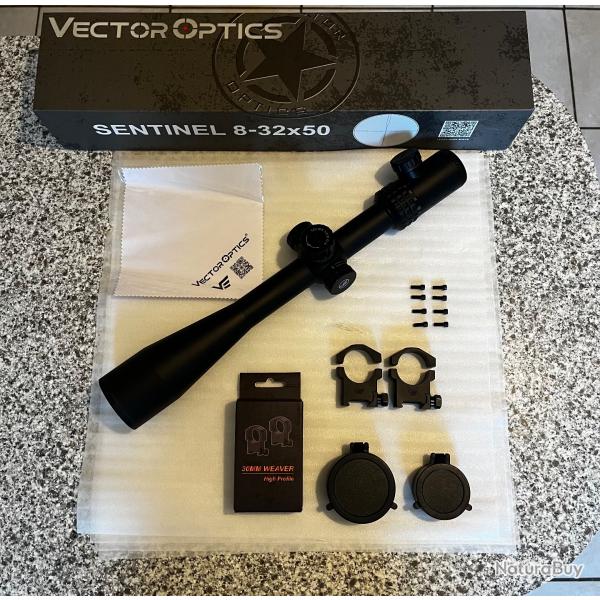 Vector Optics Sentinel 8-32x50 - rticule lumineux
