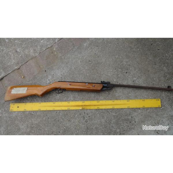 Carabine air comprim "China air rifle Mdele 62 Shanghai "  rparer ou pices..MOINS DE  20 JOULES