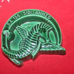 Cendrier BA 156 SIDI -AHMED Tunisie - guerre d' Algérie