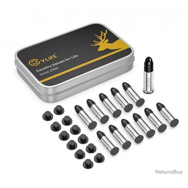 1€ sans prix de réserve - Cartouches d'entraînement CVLife 22lr ( 22 long rifle )