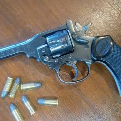 Webley et Scott mark IV cal 38 Afrique du Sud