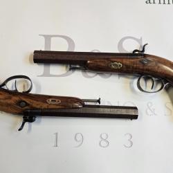 paire de pistolets à percussion