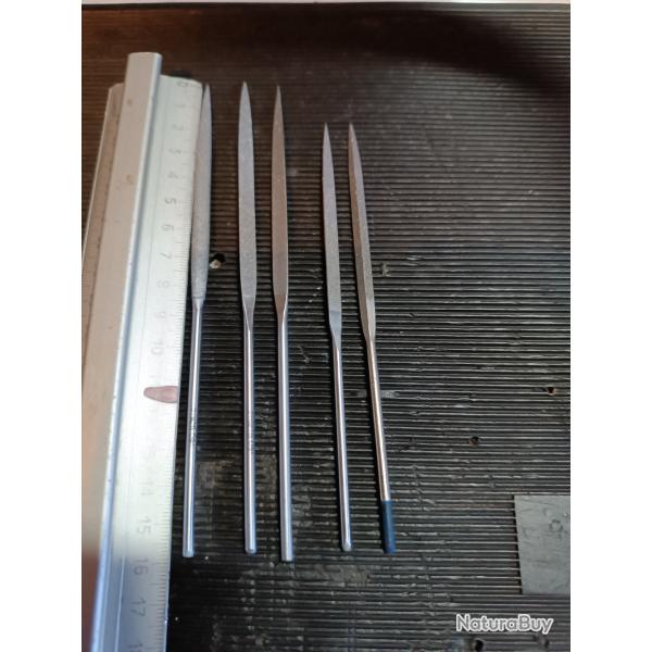 Lot limes aiguilles diamant Vallorbe f dick professionnelle