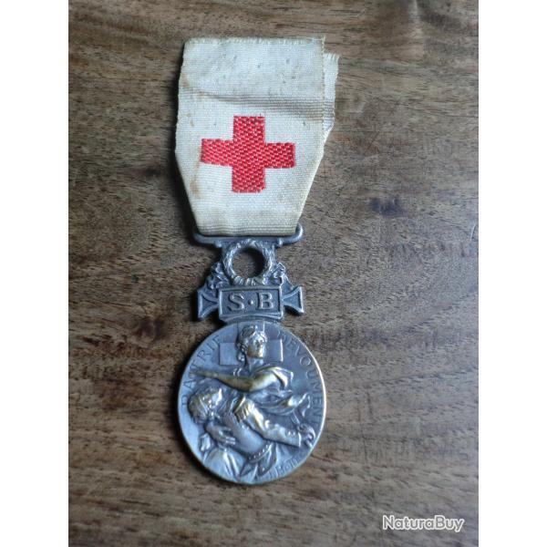 mdaille du secours aux blesss  militaire 1864 / 1866