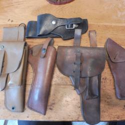 holsters cuir etuis revolver