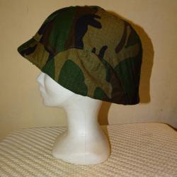 Casque pour biker type allemand avec couvre casque