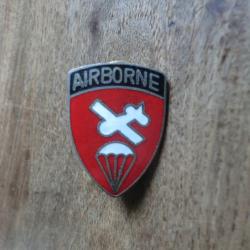 insigne émail  US army airbonne commando unit military
