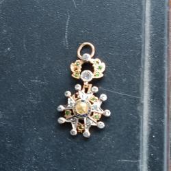 Médaille legion d'honneur en réduction en or et vermeil.