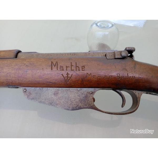 fusil mannlicher 1895 cal 6.5x53r