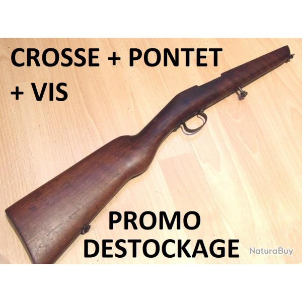 crosse type scolaire bergeron damon flobert etc...9mm ou 22lr - VENDU PAR JEPERCUTE (GE396)