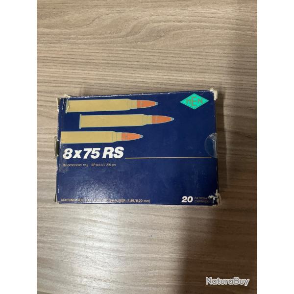 Munition 8x75RS MEN TM 13g / 200gr