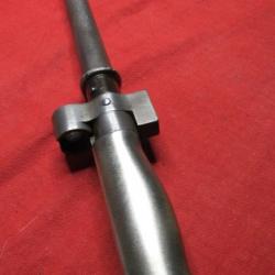 baionnette "rosalie" maillechort sans quillon ww1 première guerre Lebel fourreau même matricule