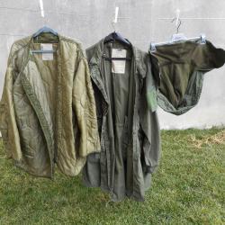 Original Fishtail Parka M-65 l'US.Army complet