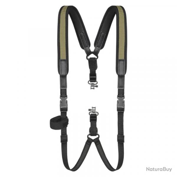 Bretelle Harnais Néoprène avec Grenadière Prohunt Kaki