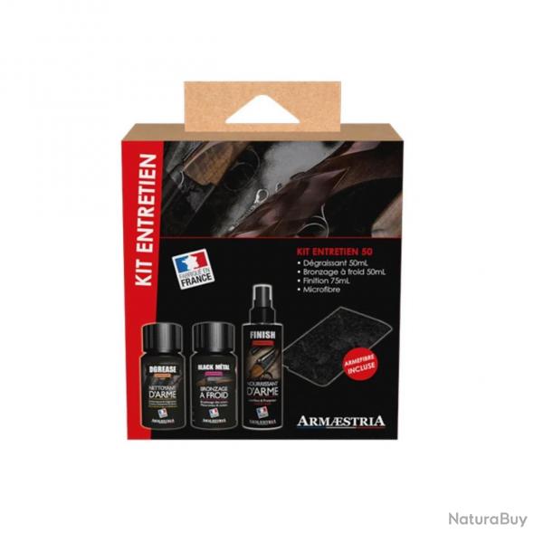 KIT ENTRETIEN 250 DGREASE+BLACK METAL+FINISH ARMAESTRIA
