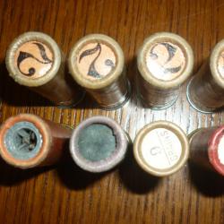 8 cartouches anciennes differents modeles