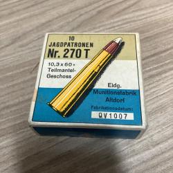 Munition 10,3x60R TM x 10pcs