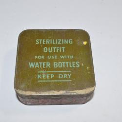 Boite pastilles eau Rations  Anglais GB British WW2 1939/1945 (23)