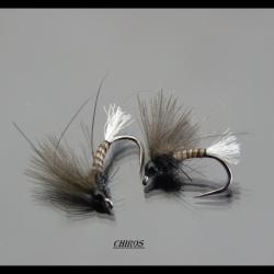Mouches de pêche : 10 chiros sur Tiemco 16