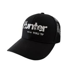 Casquette Hunter Noir Filet