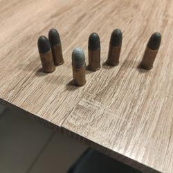 Munitions 38 S&W poudre noire