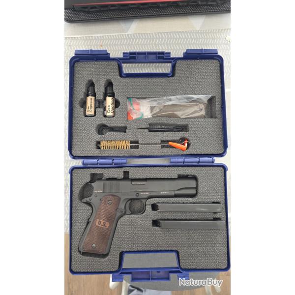 Tisas 1911 Zig M A1 Noir Parkerisé 5'' Cal 9x19