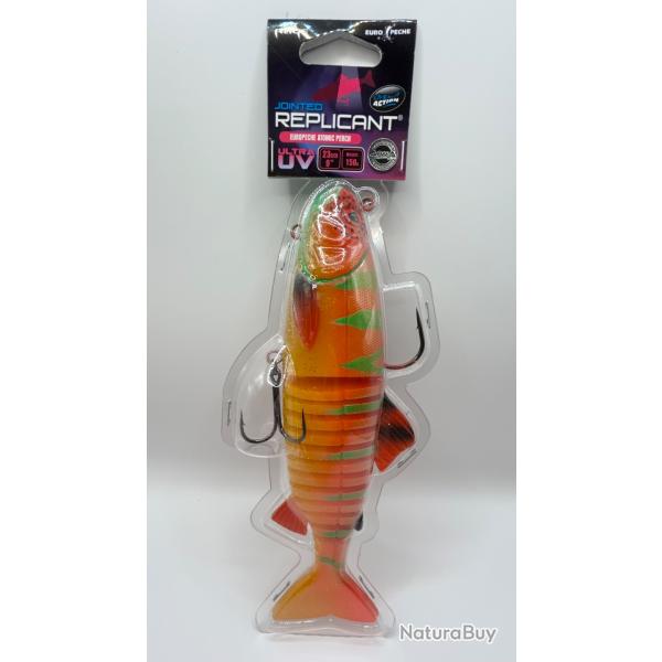 Leurre Fox Rage Replicant Jointed Ultra UV 23cm 150g Atomic Perch