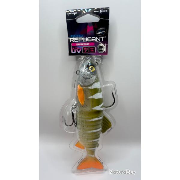 Leurre Fox Rage Replicant Jointed Ultra UV 23cm 150g Creamy