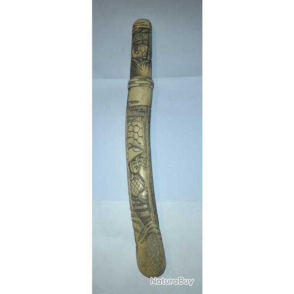 TANTO JAPONAIS DU 19me SICLE EN OS GRAV