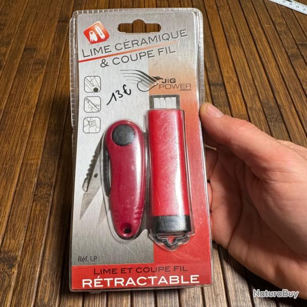 PCHE - LIME A HAMEON ET COUPE FIL JIG POWER NEUF