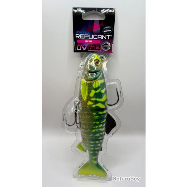 Leurre Fox Rage Replicant Jointed Ultra UV 23cm 150g Sexy Pike
