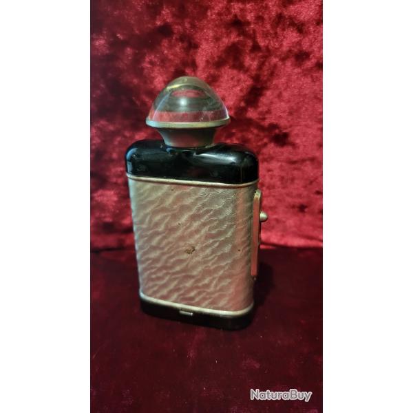 LAMPE DE POCHE ANCIENNE À DÔME - ANNÉES 1940/50 - MÉTAL