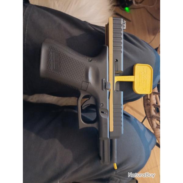 vends  Pistolet GLOCK 44 Gen5 FS "GOLD LINE" cal.22Lr