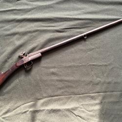 FUSIL CARABINE DE BRACONNIER A BROCHE  ST ETIENNE