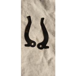 Paire de plaque pour pistolet Le français (680)