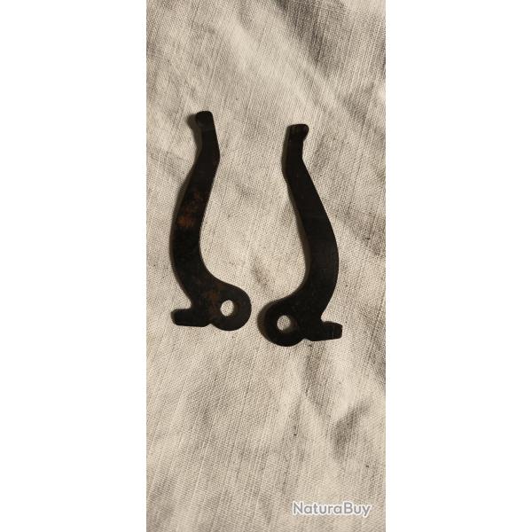 Paire de plaque pour pistolet Le français (680)