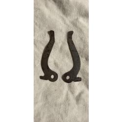 Paire de plaque pour pistolet Le français (682)