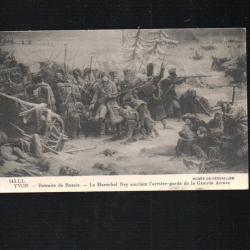 retraite de russie le maréchal ney soutient l'arrière garde de la grande armée cpa musée de versaill