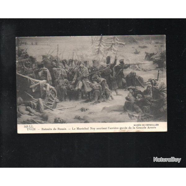retraite de russie le marchal ney soutient l'arrire garde de la grande arme cpa muse de versaill