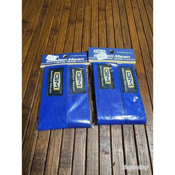Lot de deux Attache Canne Golden Mean GM Rod Belt Destockage PCHE